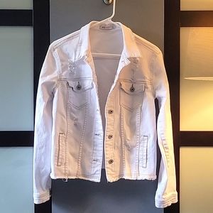 Whitewash Light Denim Jacket